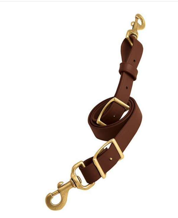 WEAVER LEATHER TACK BROWN SYNTHETIC TIE DOWN STRAP