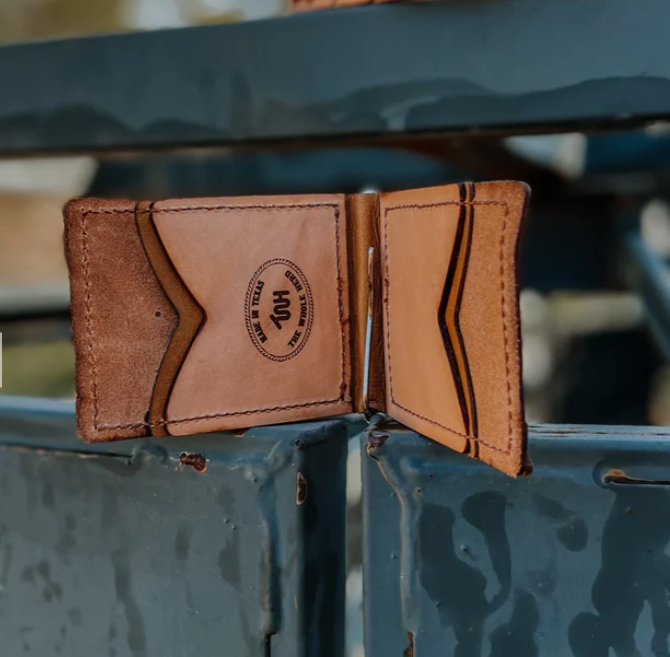 THE WHOLE HERD ACCESSORIES THE GATHERING FAT STACKS MONEY CLIP WALLET