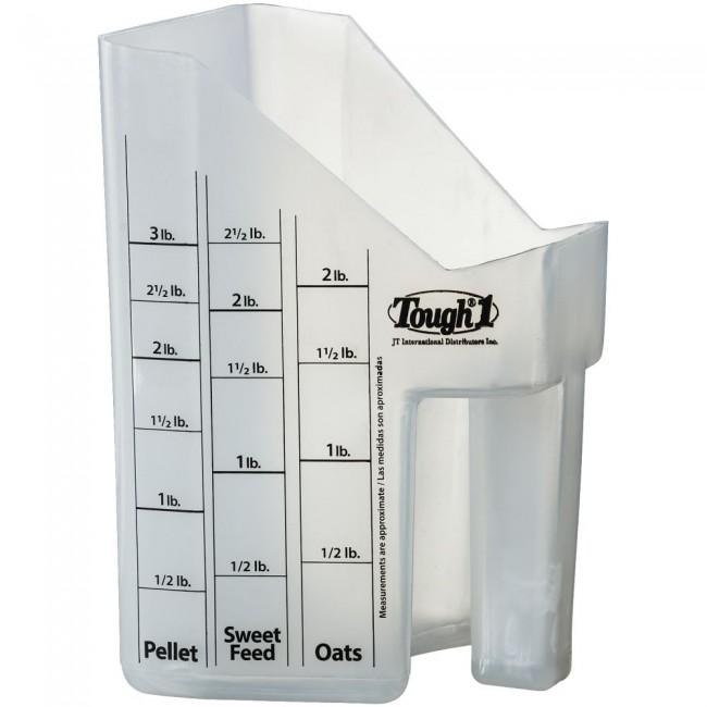 JT INTERNATIONAL TACK Default TOUGH1 FEED SCOOP W/ MEASUREMENTS