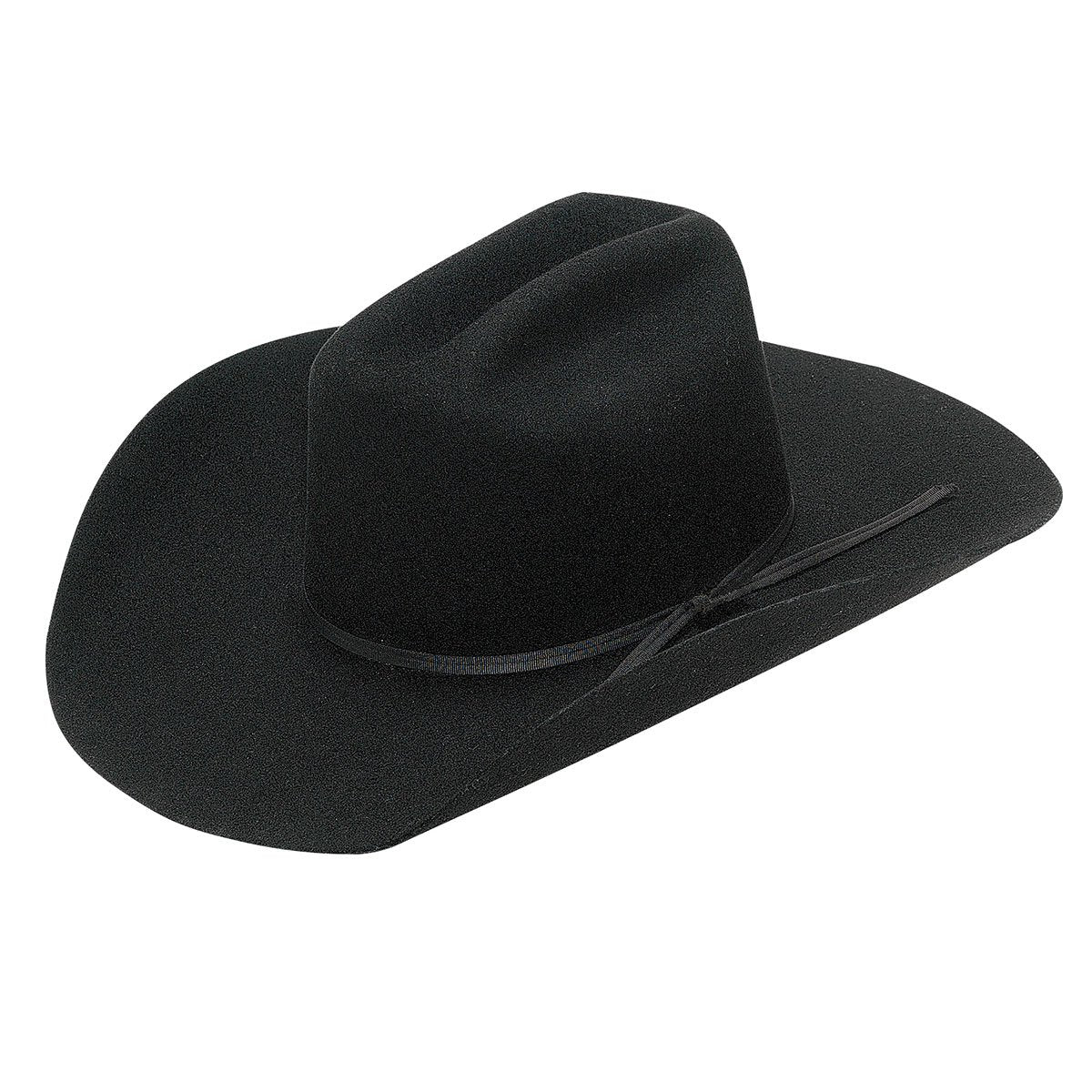 M&F WESTERN PRODUCTS HATS YOUTH BLACK WOOL FELT HAT